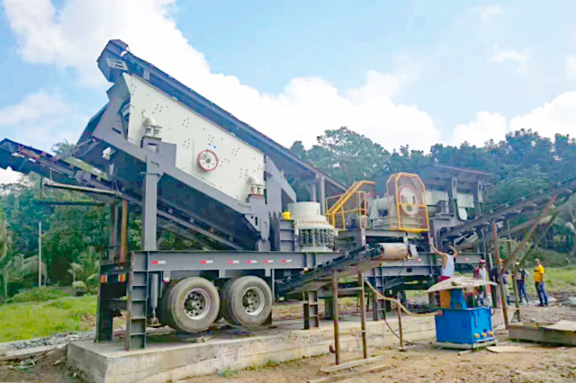 GW-C Series Wheeled Cone Crushing Plant