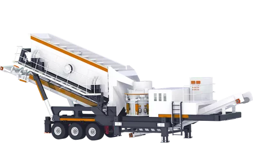 GW-C Series Wheel Type Mobile Cone Crushing Plant