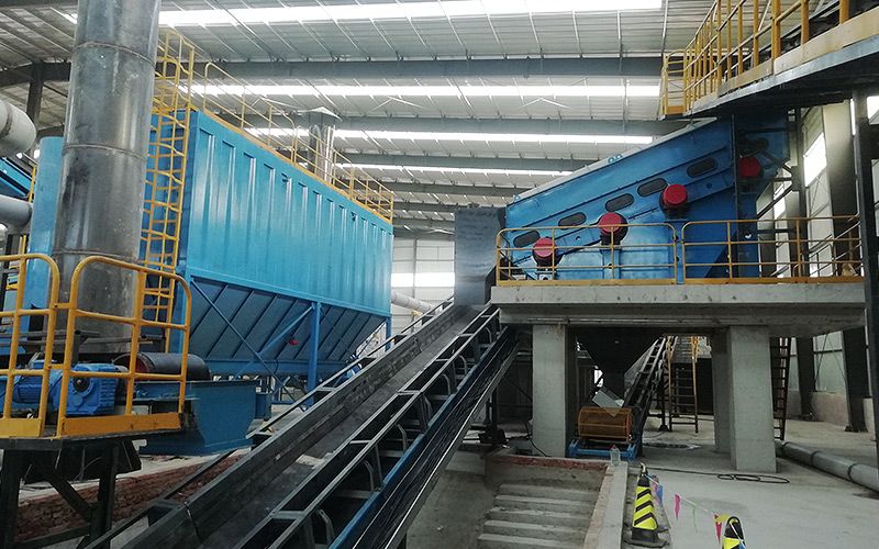 Jiangsu 250TPH Construction Waste Fixed Type Production Line