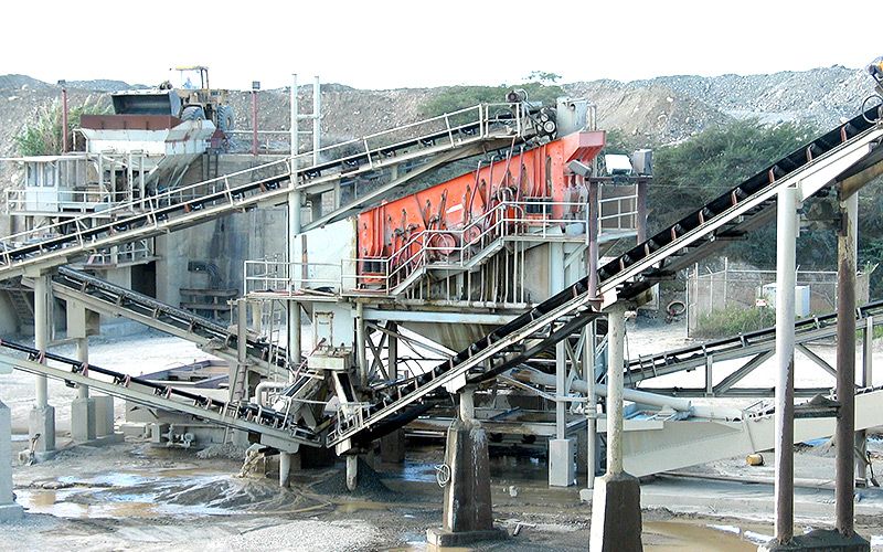 Laos 230TPH Ranite Crushing Production Line