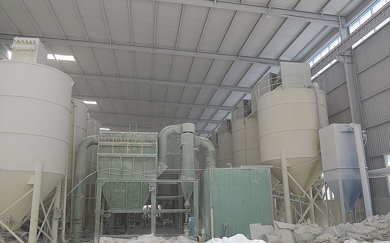 Ningxia Gypsum Grinding Site