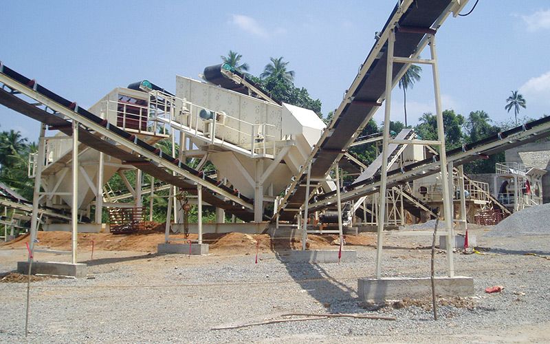 Sri Lanka 200TPH Basalt Crushing Production Line