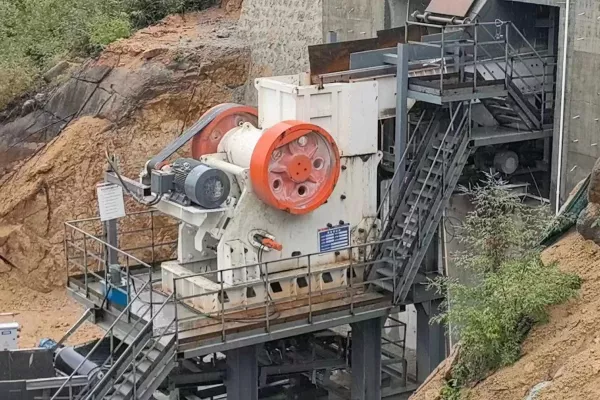 Sandmine jaw crusher