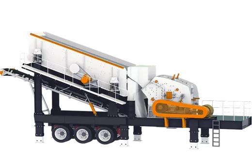 GW-I Series Wheel Type Mobile Impact Crushing Plant