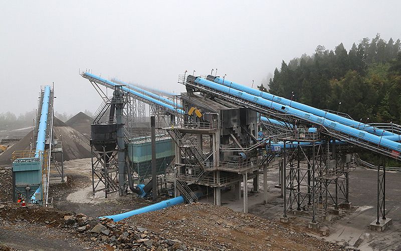 Colombia 300TPH Coal Gangue Crushing Production Line