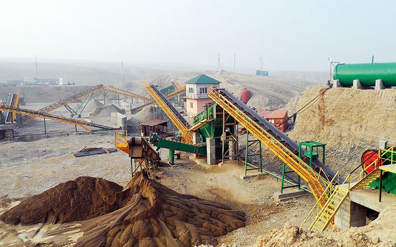 Tajikistan 100TPH River Stone Sand Making Production Line