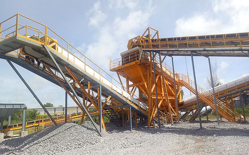 Mexico 450TPH Limestone Crushing Production Line