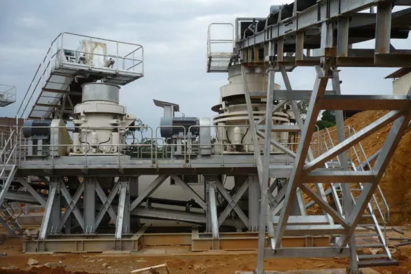 CONE CRUSHER STEEL STRUCTURE