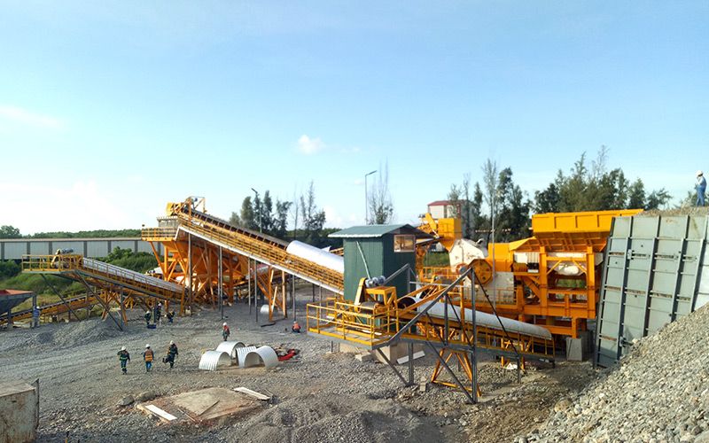 Mexico 450TPH Limestone Crushing Production Line