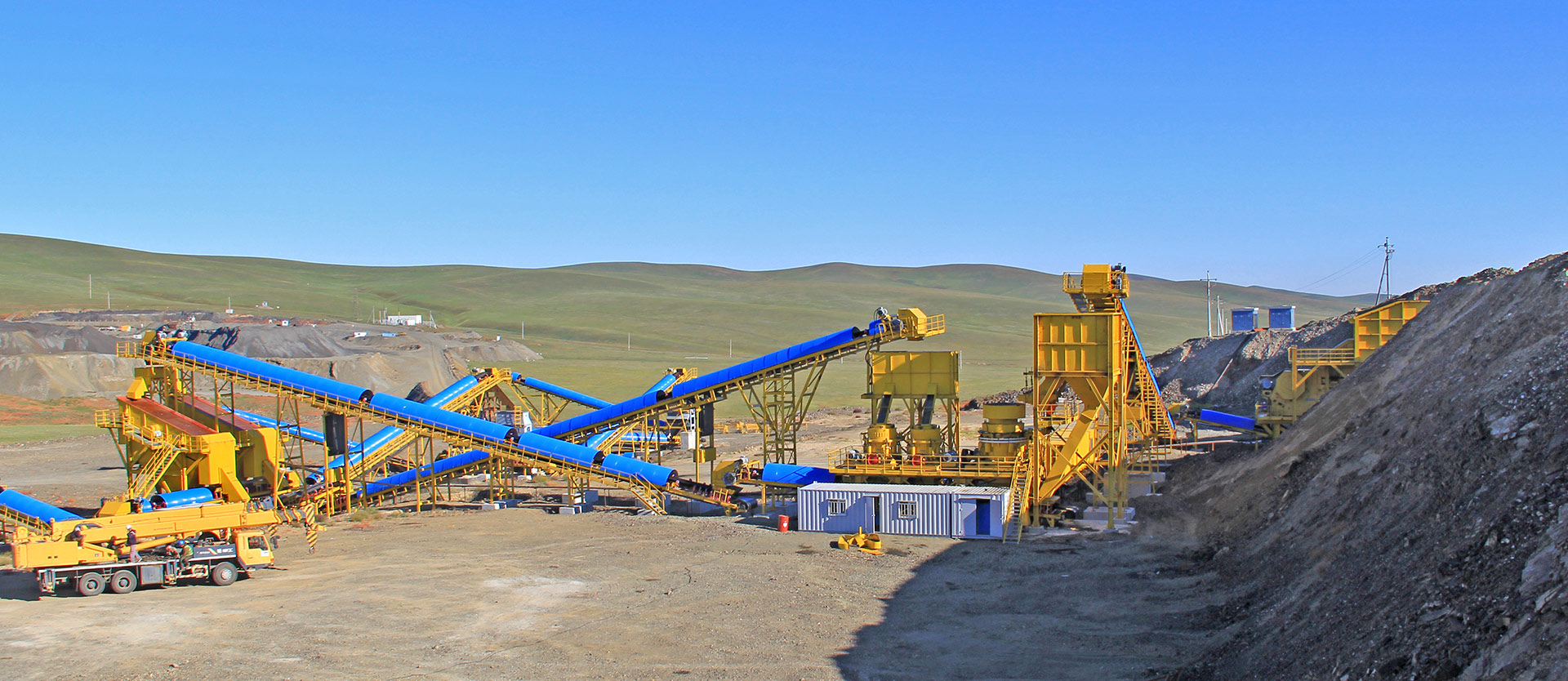 Stone Crushing Stand-alone Equipment
and Production Line Plan