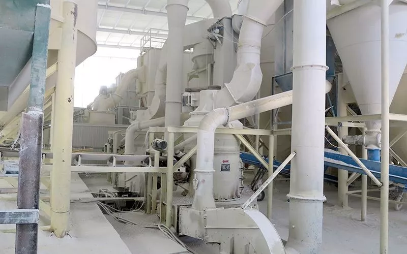 Gypsum Powder Production Line in Ningxia