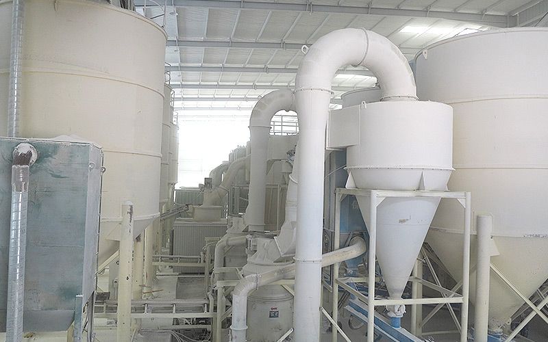 Ningxia Gypsum Grinding Site