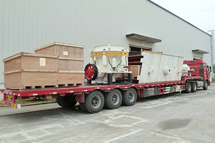 STONE CRUSHING EQUIPMENT DELIVERY