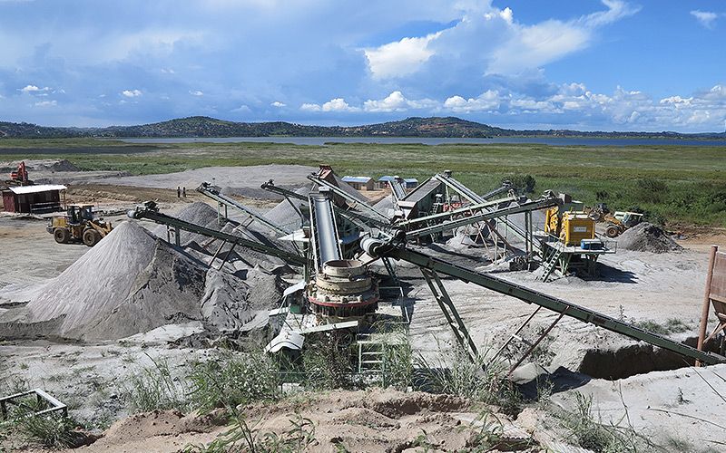 Australia 180TPH Waste Rock Crushing Production Line