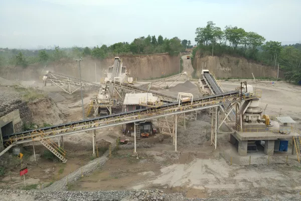 Sandmine Aggregate production line