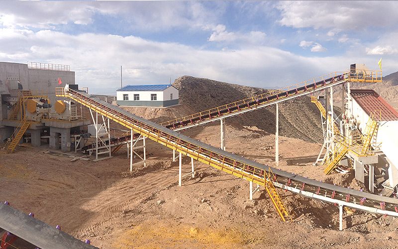 Qinghai 600TPH Limestone Crushing Production line