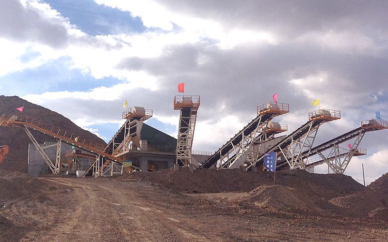 600TPH Limestone Aggregate Production Line in Qinghai