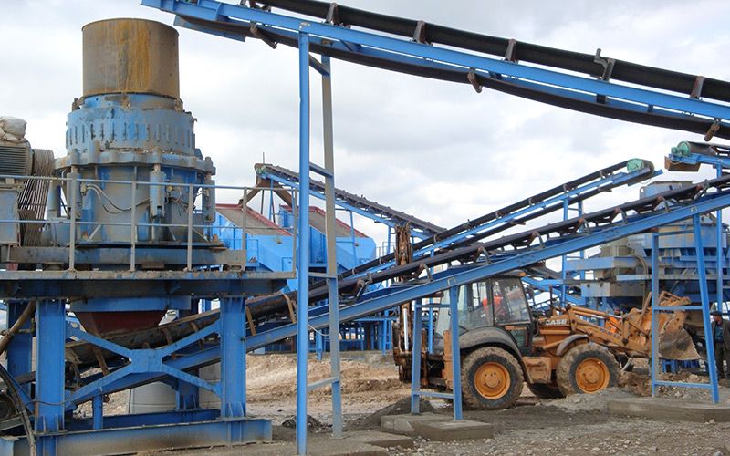 Gansu 300TPH Feldspar Crushing Production Line