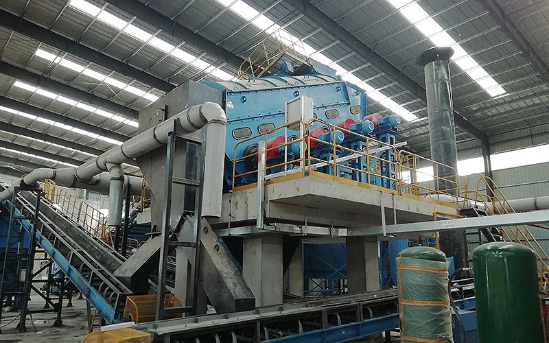 Jiangsu 250TPH Construction Waste Fixed Type Production Line