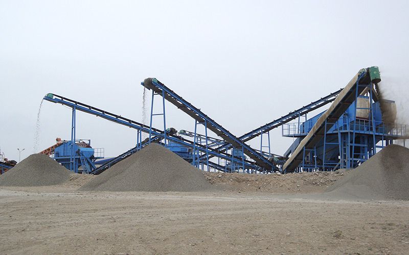 Gansu 300TPH Feldspar Crushing Production Line