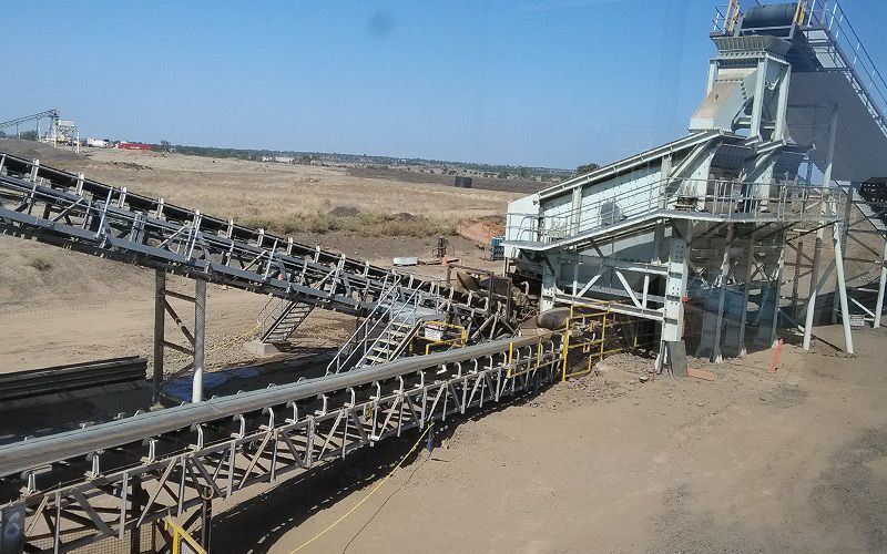 Benin 150TPH Quartz Sand Making Production Line 