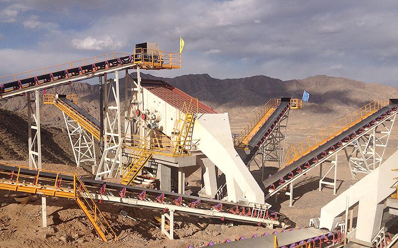 Qinghai 600TPH Limestone Crushing Production line