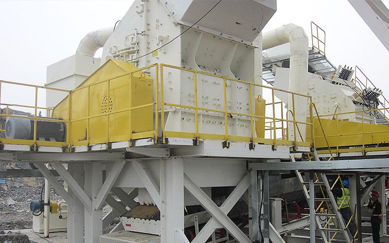 Algeria 250TPH Limestone Sand Making Production Line