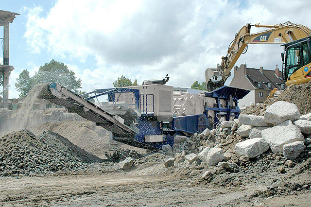 GC-I Series Crawler Impact Crushing Plant