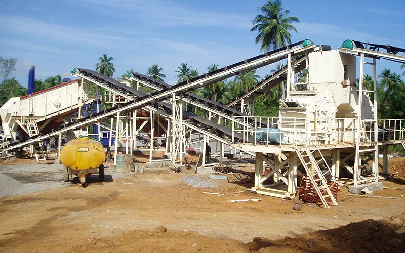 Sri Lanka 200TPH Basalt Crushing Production Line