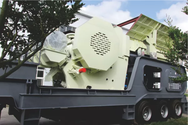 Mobile jaw crusher